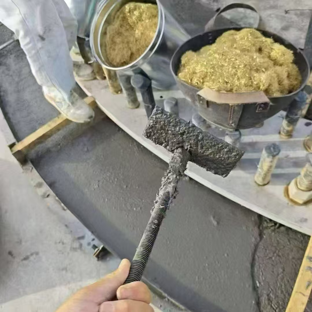 繁昌C120钢纤维高强无收灌浆料 轧机压缩机汽轮机发电机锻压设备底座灌浆材料